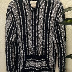 Lucky Brand Men's Sweater in Black and White